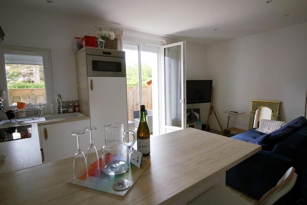 Appartement Avec Terrasse Privee, Plage A Pied แซ็ง-โอบิน-ซัวร์-แมร์ ภายนอก รูปภาพ